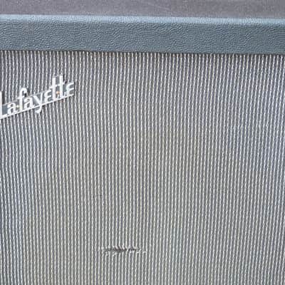 Lafayette  twin twelve tube  guitar amplifier valco  dan electro 1960's image 2