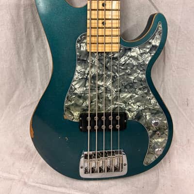 G&L Kiloton 5 2024 - Lake Placid Blue Nitrocellulose Lacquer Medium Aged image 1