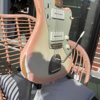 Custom Shop Jazzmaster Shell pink/olympic white Chicago special image 3