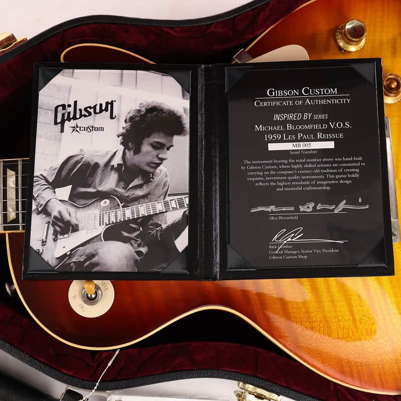 Gibson Custom Shop Michael Bloomfield '59 Les Paul Standard (VOS) 2009 image 9