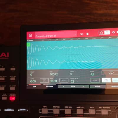 Akai MPC X Standalone Sampler / Sequencer 2017 - Present - Black image 11