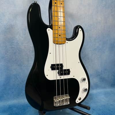 1993 Fender Japan PB-57 Precision Bass Black, MIJ image 2