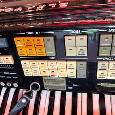 Elkavox F3 120 Bass Electronic Piano Accordion & Sound Module Setup image 3