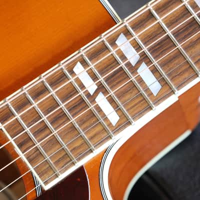 Minty! 2024 Gibson Hummingbird Standard EC Acoustic Guitar Lightburst + OHSC image 9