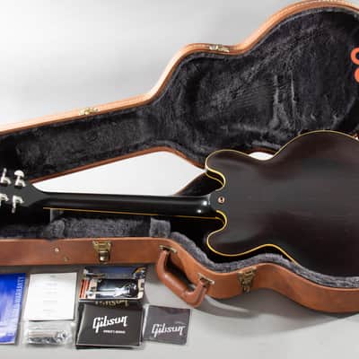 2019 Gibson ES-335 Satin Black w/ OHSC + Paperwork image 6