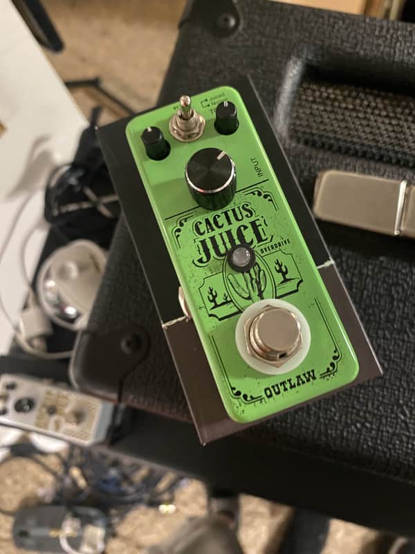 Outlaw Effects Cactus Juice Overdrive 2010s - Green image 1