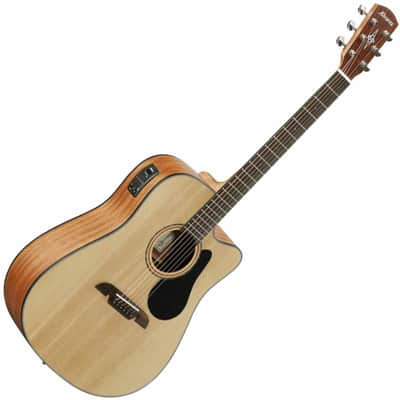 Alvarez Artist AD30CE Sitka Spruce/Sapele Dreadnought Acoustic Guitar image 3