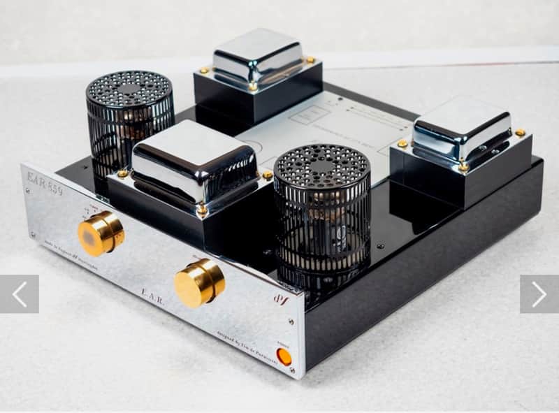 EAR 859 Integrated a valve amplifier Mid-90 - Chrome Silver | Reverb