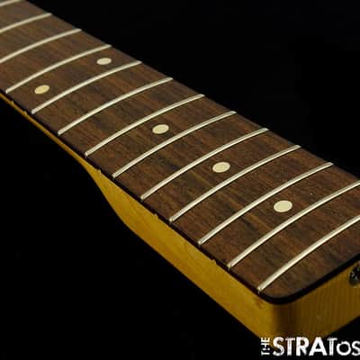 Fender USA Custom Shop '64 Relic Jazz Bass NECK + TUNERS 60s "C" Shape, Rosewood image 4