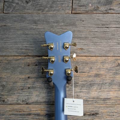 Gretsch Falcon Hollow Body w/String-Thru Bigsby - Cerulean Smoke image 7