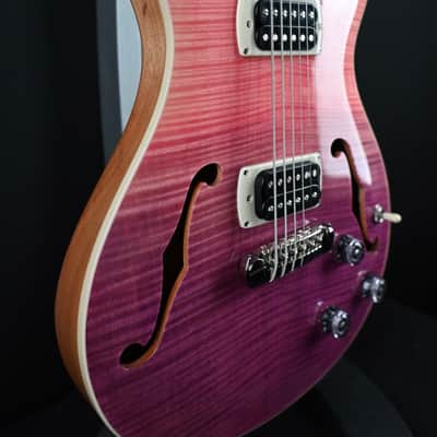 PRS PRS SE Ed Sheeran Hollowbody I Piezo Baritone Pink Ombre #473 image 11