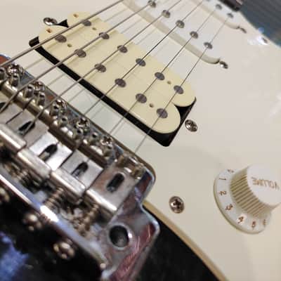 Yamaha EG112 HSS Strat Style Electric Guitar 2010's - Black image 13
