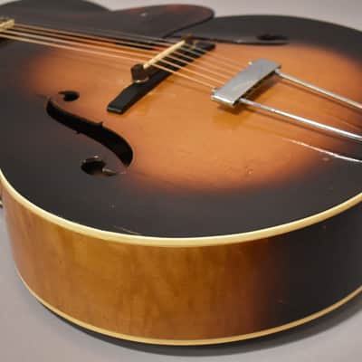 1930s Slingerland Nite-Hawk Archtop Acoustic Sunburst image 10