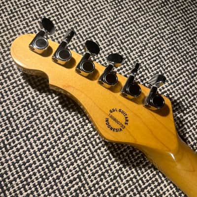 G&L Tribute Fallout, PLEK'd w/ reversible mods image 5