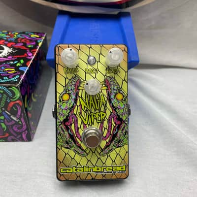 Catalinbread Limited Edition Gallery Series Naga Viper Treble Booster Pedal with Box image 2