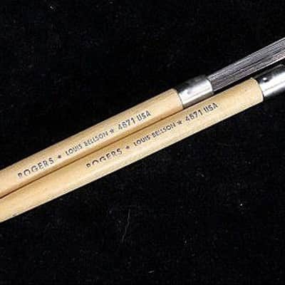 ULTRA RARE Rogers Louis Bellson Brush/Sticks - MINT! / 1960s image 7