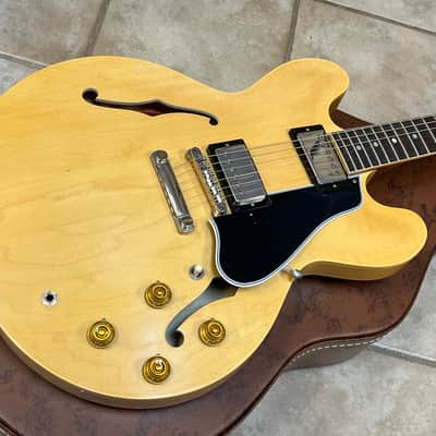 2023 Gibson Custom 1959 ES-335 Reissue VOS Vintage Natural image 1