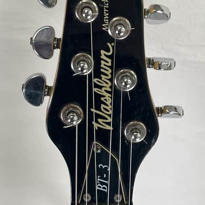 Washburn Maverick Series BT3 mid-90's - black image 5