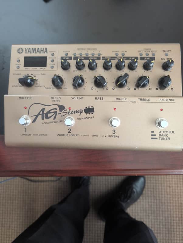 Yamaha AG-Stomp アコースティックエフェクター Yamaha AG Stomp | Reverb