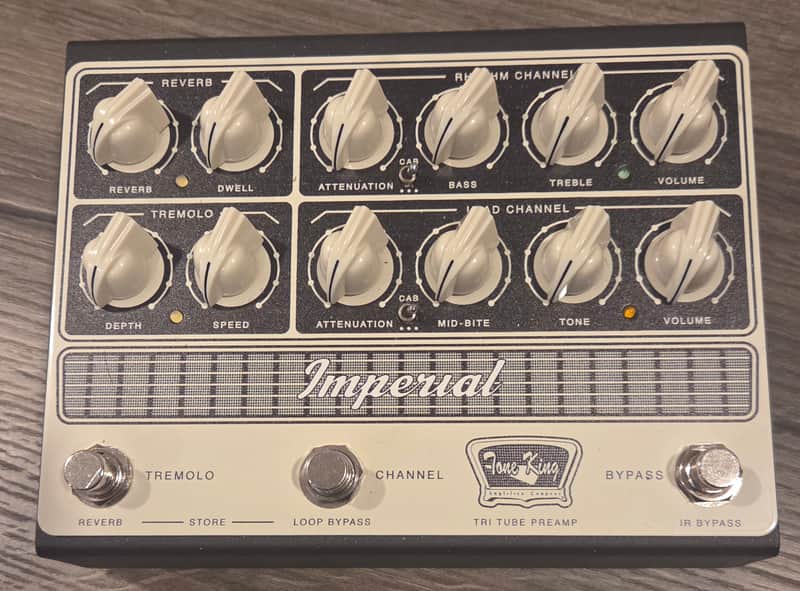 Tone King Imperial Preamp 2025 - Present - Cream / Black image 1