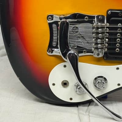 Mosrite The Ventures 12-string Guitar with Case 1966 - Sunburst image 5