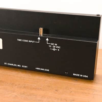 Masterclock TCD44 Time Code Display Studio Clock (NO POWER SUPPLY) CG01UX9 image 5