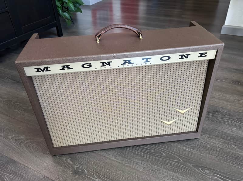 Magnatone Twilighter Stereo 22+22-Watt 2x12" Guitar Combo 2014 - Present - Brown image 1