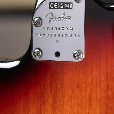 Fender American Professional II Jazzmaster Electric Guitar - 3-Color Sunburst with Hardshell Case image 16