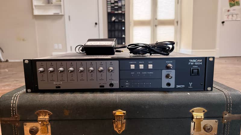 TASCAM FW-1804 FireWire audio/MIDI interface 2004 image 1