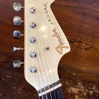 Fender Jaguar 1962 - 1965 - White Refin with Matching Headstock image 9