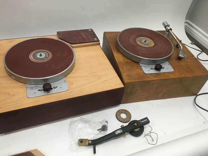 Rek O Kut Rondine Jr L 34 BUNDLE with Audax KT12 Transcription Tonearm 1950's image 1
