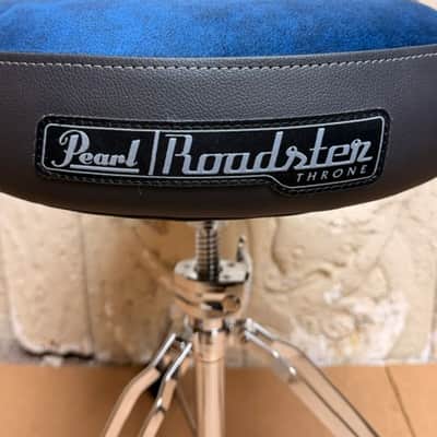 Pearl Roadster D1500 Cloth Top Drum Throne Blue image 2