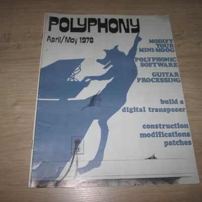 Polyphony 2 "PAIA" Vintage Electronic Music/ Synthesizer Magazine's  -1978 & 1982 - Synthesizer Brochure/Catalog image 3