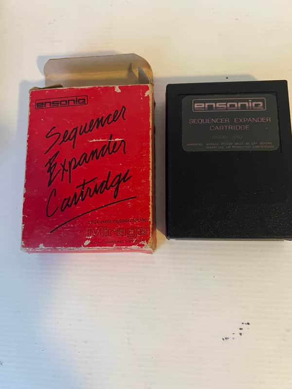 Immagine Ensoniq SXQ-1 sequencer expander cartridge 80s - 1