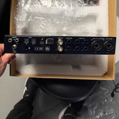 Antelope Audio Discrete 4 Pro Synergy Core 14x20 Thunderbolt USB Interface 2022 - Present - Silver image 2