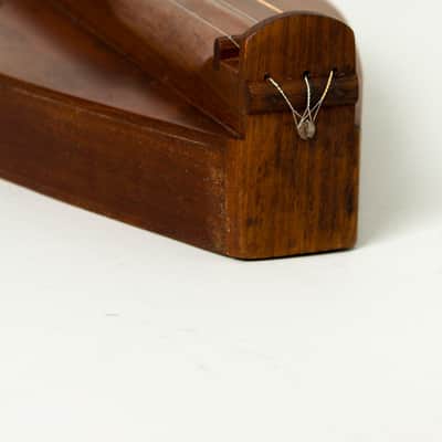 Clifford Glenn  3-String Appalachian Dulcimer (1975), handmade gig bag case. image 14