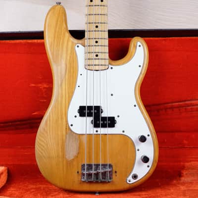 Fender Precision Bass 1975 Natural Vintage USA w/ OHSC image 1