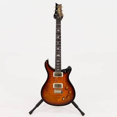 PRS DGT Flame Maple Select Top - David Grissom Signature Amber Tri Burst and Bird Inlays w/ Case image 7