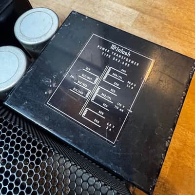 Mclntosh MC100 100-Watt Mono Solid State "Super Rare" Amplifier - Great As a Clean Guitar Amp 1970-74 image 6