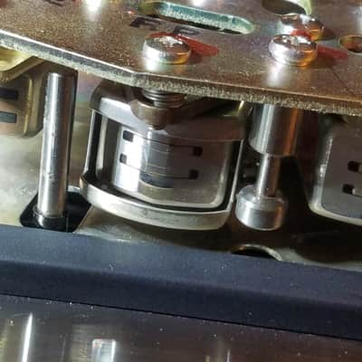 Teac A-4010SL 4-head R2R Auto-Reverse 2-track 1/4" 7" reel to reel recorder tape deck player 1970s - stained wood and stainless steel image 5