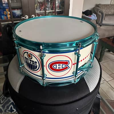 Neil Peart “Hockey Night in Canada” snare drum image 3