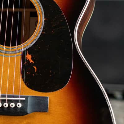 Martin OOO-28 EC Eric Clapton Signature Acoustic Guitar - 1935 Sunburst with Hardshell Case image 12