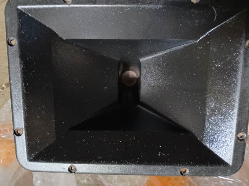 TWEETER MIDRANGE Horn ALNICO DRIVER!  9.5x7 1/8 x8.5"  Pmr 710 24 image 1