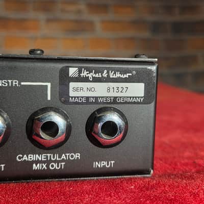 Vintage 1980s Hughes & Kettner Cream Machine 1-Watt Tube Guitar Head image 8