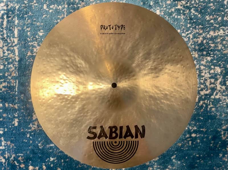19 YEARS OLD 17” Sabian PROTOTYPE HHX VAULT TOUR Crash 1090g image 1