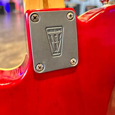 Fender American Deluxe Nashville Telecaster 1998 - Red image 14