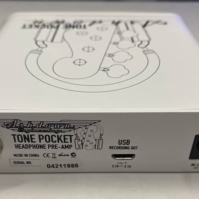 Ashdown Tone Pocket Bass Headphone Amplifier / USB Audio Interface 2018 - 2021 - White image 2