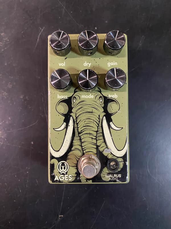 Walrus Audio Ages Five-State Overdrive 2020 - Present - Olive Green image 1