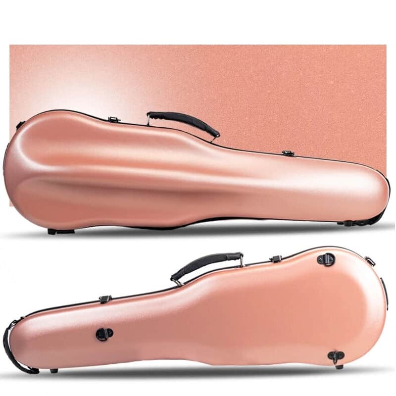 Picture 1 of 11 Click to enlarge Violin Case 4/4 Carbon Fiber Strong Light Violin Case with Straps Box Advance image 1