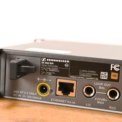 Sennheiser ew 300 IEM G3 Wireless IEM System - A1 Range NO POWER SUPPLY CG01ZVV image 8